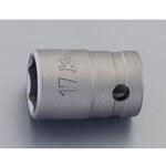 EA164DR-27 1/2"DRx27mm ソケット(動力工具用) エスコ
