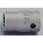 EA164DR-119 1/2"DRx19mm ソケット(動力工具用) エスコ