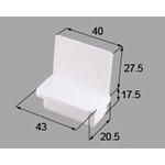 H8C435 上下プルバーキャップ40 新日軽(LIXIL)