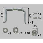 JGGZ102 両開き用レバーセット トステム(LIXIL)