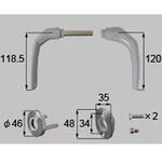 レバーハンドルセット TOSTEM(LIXIL)