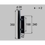 S8DL1712 引手バーA(内・ラッチ無) 新日軽(LIXIL)
