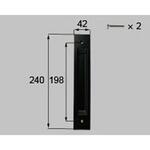 S8DL1710 引手彫込(内・ラッチ無) 新日軽(LIXIL)