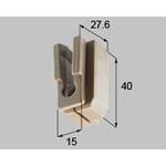 C8GP1017R 内召し合せ框上端ブロック(R) C8GP1017R 新日軽(LIXIL)