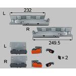 ZZ-BC000AA-MAG6 引出しレールセット プッシュオープン用D300 トステム(LIXIL)
