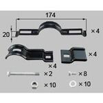 S8AAB1140 間柱金具セット(H：15・18用) 新日軽(LIXIL)