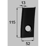 玄関ドア用S型ハンドル手動用シリンダカバー下用 TOSTEM(LIXIL)