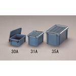 EA506AB-30A 210x165x 95mm 収納ケース(バックル付/ブルーグリーン) エスコ