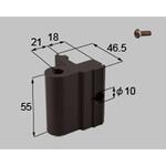 R8NH105B 門扉用直付半調整(上下共通)H：10・12用スライドヒンジB 新日軽(LIXIL)
