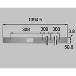 Z-0020CL-DHZM 玄関用k4枠用下枠ステンレスカバー親子入隅用L TOSTEM(LIXIL)
