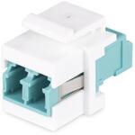 DMFKSLCLCCOUPLER 光ケーブル中継コネクター/LC-LC/メス-メス/シングル マルチモード兼用/ダストカバー付属/光ファイバー LC UPC延長アダプター/キーストーンカプラー ジャック 壁板 パッチパネル用 StarTech.com