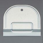 EA579BH-222 121mm パテベラ(くし型/角型溝細目) エスコ