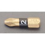 EA611GP-3 PZ 3x 25mm [Pozi]ドライバービット(ダイヤモンド付) エスコ