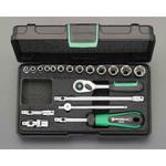 EA617BC-11 1/4"DR ソケットレンチセット エスコ