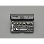 EA617CJ-9 1/4"DR スプラインソケットレンチセット エスコ