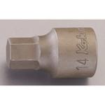EA618CR-123 1/2"DRx23mm/43mm [INHEX]ビットソケット エスコ