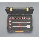 EA618SA-103 1/2"DR ソケットレンチセット(ステンレス製) エスコ