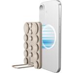 スマホホルダー 吸盤 MagSafe対応 iPhone用 スタンド機能付 縦横対応 強力固定 動画視聴 壁鏡ガラス貼付 エレコム