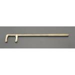 EA643CA-35 250mm バルブホイールフック(ノンスパーキング) エスコ