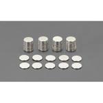 EA781EE-31 Φ 8x 1.0mm マグネット/N極(粘着付/50個) エスコ