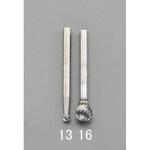 EA819CL-13 3.0x2.7x38mm/3mm軸 超硬カッター(ステンレス・快削) エスコ
