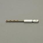 EA824DJ-2.5 2.5mm ドリルビット(1/4"六角軸/Co-HSS) エスコ
