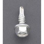 EA949EG-154 5x45mm ピアスビス(六角頭/鉄/40本) エスコ