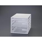 EA954JA-1 250x340x 230mm/ 3段 レターケース(ホワイト) エスコ