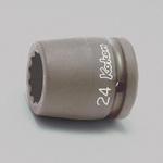 EA164EB-124 3/4"DRx24mm インパクトソケット(十二角) エスコ