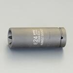 EA164KH-124 1/2"DRxE24 インパクト用ハブボルトソケット(E形) エスコ