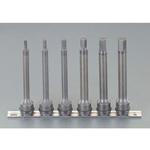 EA164MH-100 1/2"DR/5-14mm/150mm[HEX]インパクビットソケットセット エスコ