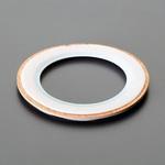 EA351CS-10 10A/2.8mm PTFE/包みガスケット(JIS5K) エスコ