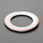 EA351CS-65 65A/2.8mm PTFE/包みガスケット(JIS5K) エスコ