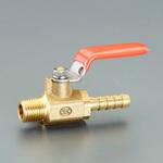 EA425AG-126 R 1/8"x 6.0mm  ミニボールバルブ(ホースニップル付) エスコ