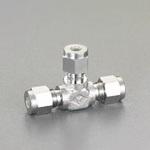 EA425CJ-12 12mmx12mmx12mm ユニオン(T型/ステンレス製) エスコ