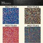 MOzaica metal accent tileシート モザイカ ガラスチップタイプ(ランダム配置)MO17542～MO17545 シンコール
