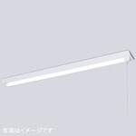LEDioc LEDベースライト (LEDユニット一体形) 40W形逆富士形 <15mm幅> FLR40形相当 4000Lmタイプ 2灯用相当 (プルスイッチ付) 岩崎電気