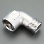 EA469AP-315A Rc1・1/2"xR 1・1/2" ストレートエルボ(ステンレス製) エスコ