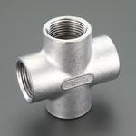 EA469AR-303A Rc 3/8"  クロス継手(ステンレス製) エスコ