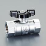 EA470BM-11 Rc 1/2" ねじボールガス栓(LPガス低圧用) エスコ