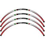 WK001B 17 inch wheel stripes kit ブラック CNC Racing (シーエヌシーレーシング)