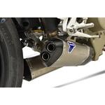 D19909440ITA 2 SILENCERS ディキャタライザー + KIT UP MAP  ステンレス チタンスリーブ Termignoni (テルミニョーニ)
