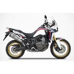 ZHND367TKR-FC 2＞1 チタン レーシング フルキット + カーボンエンドキャップ HONDA アフリカツイン (2016-2019) ZARD (ザード)