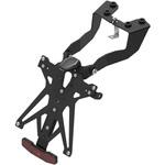 KTARTR105 アジャスタブルナンバープレートブラケット レトロリフレクター付 - TRIUMPH SPEED TRIPLE 1050 (11-12) LIGHTECH (ライテック)