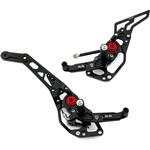 PE430B Adjustable リアセット rider Ducati Hypermotard 821/939 ブラック CNC Racing (シーエヌシーレーシング)