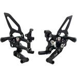 PE405B Adjustable リアセット RPS "Easy" Ducati SBK Panigale series road and リバースシフティングブラック CNC Racing (シーエヌシーレーシング)