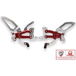 PE409BPR Adjustable rearsets Ducati Streetfighter V4 - Pramac Racing limited Edition ブラック CNC Racing (シーエヌシーレーシング)