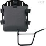 Aluminum bag holder with adjustable front in Hypalon and Quick Release System + サブフレーム | UG007-U000-3304SX UnitGarage (ユニットガレージ)