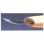 EA588ME-4.5 4.5mm 彫刻刀(安来鋼/極浅丸曲型) エスコ