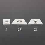 EA589CT-27 [EA589CT-6・13A用] 替刃(セラミック製/2枚) エスコ